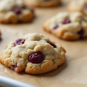 Raspberry White Chocolate Lactation Cookie